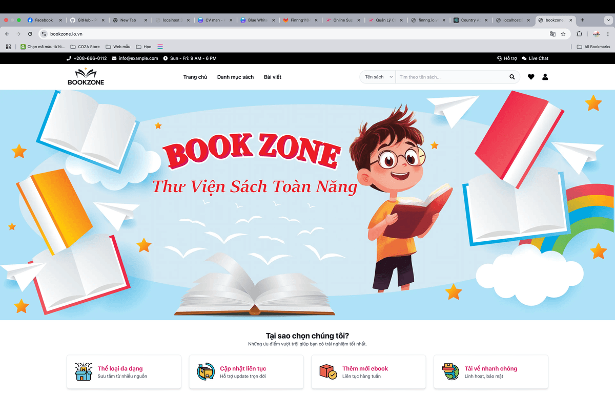 Ảnh xem trước BookZone - Thư Viện Sách