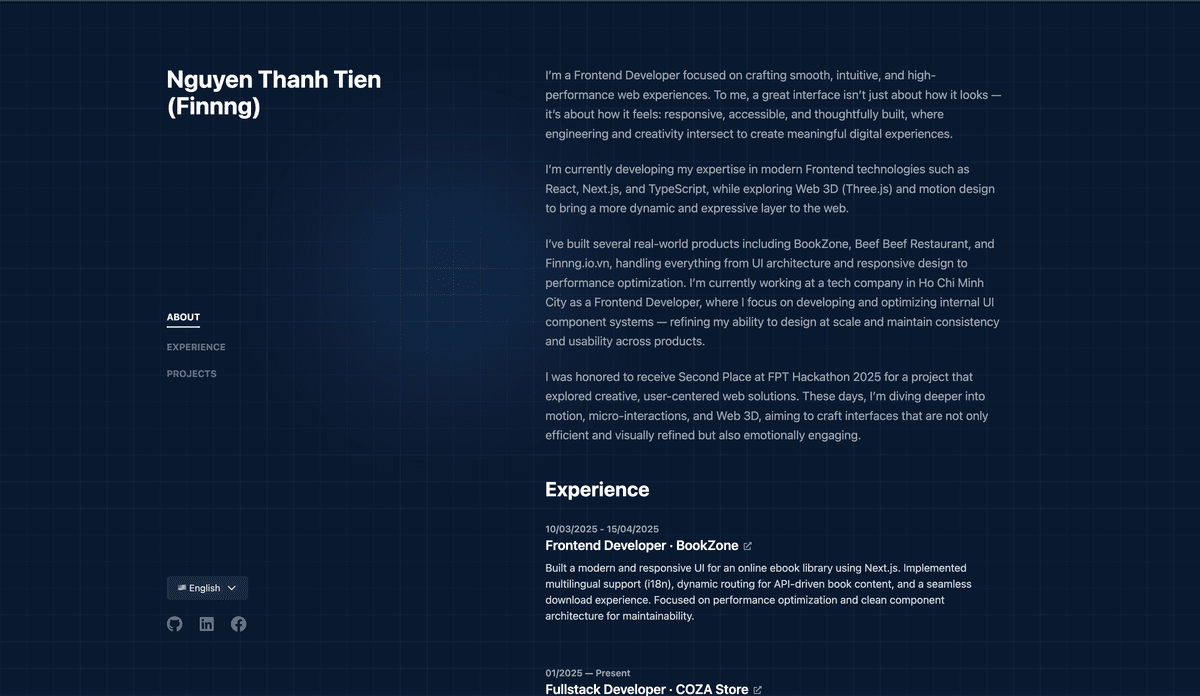 Ảnh xem trước The Little Coder Portfolio v1