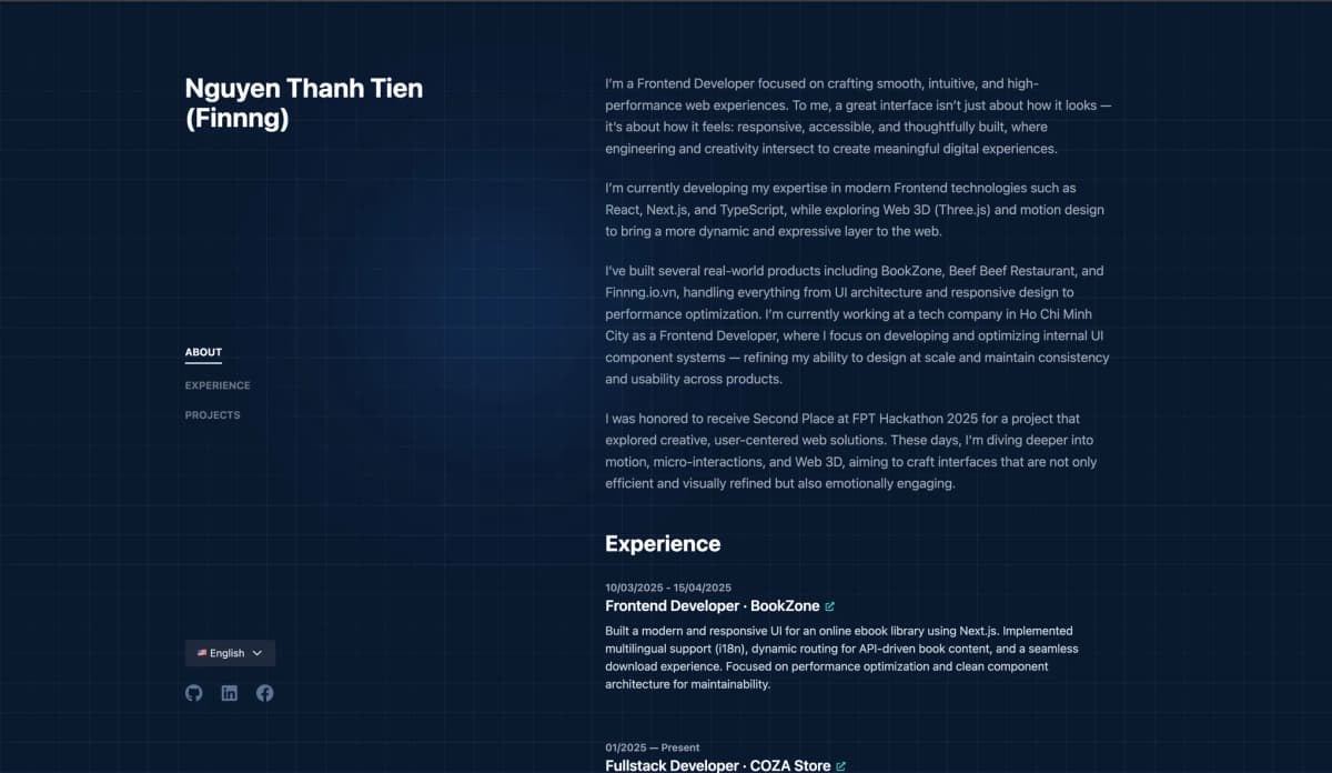 Ảnh xem trước The Little Coder Portfolio v1